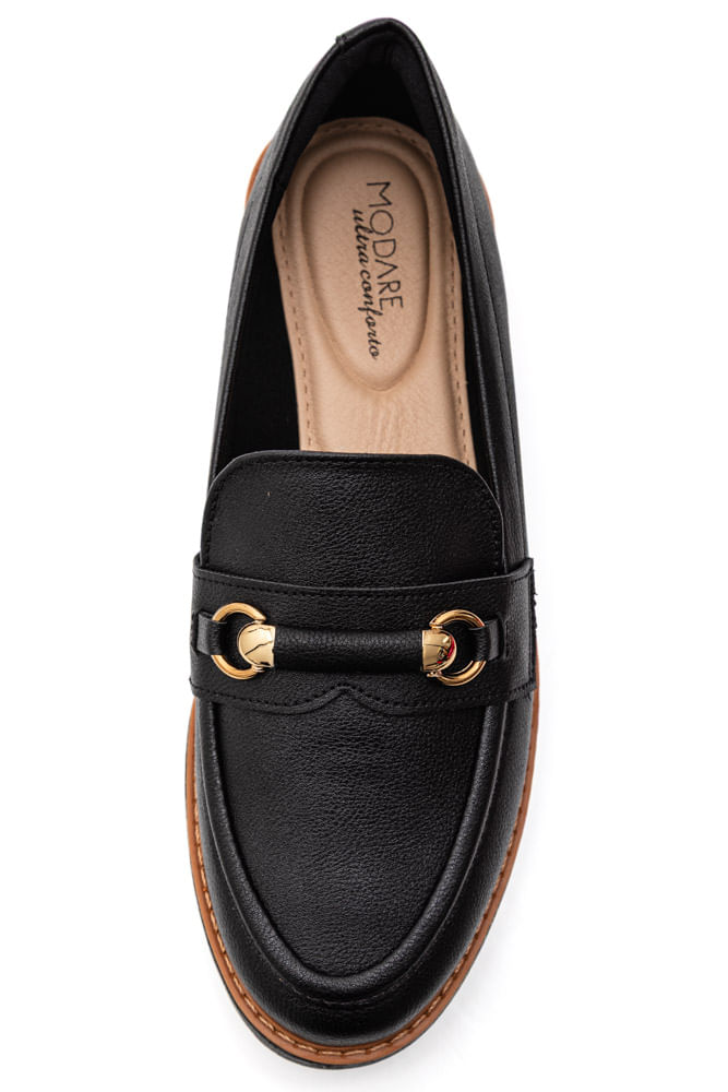 Sapato-Modare-Ultra-Conforto-Mocassim-Feminino-Napa-7400.103-Preto