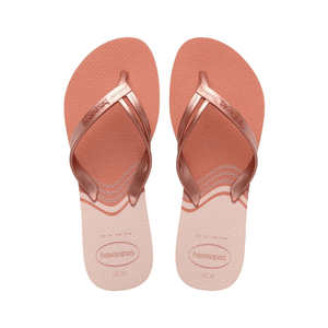 Chinelo Havaianas Elegance Print Rosa
