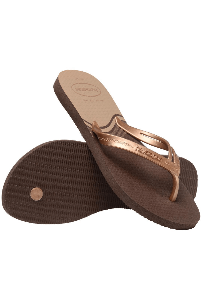 Chinelo-Havaianas-Elegance-Print-Marrom