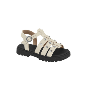 Sandalia Molekinha 2344.146.9569 Off-White