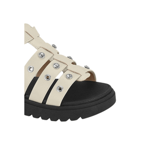 Sandalia Molekinha 2344.146.9569 Off-White