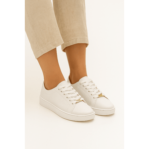 Tênis Vizzano Casual Feminino Pelica  Cadarço 1214.205  Branco