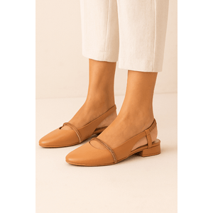 Sapato Ramarim Chanel Feminino Napa Plus 2415132-01 Bege