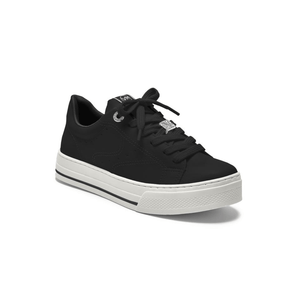 Tênis Via Marte Casual Feminino Sola Caixa 027-023-02 Preto