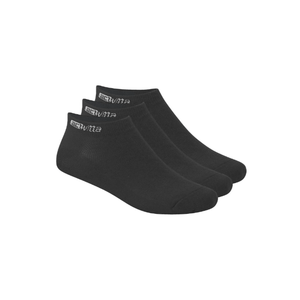 Kit Actvitta 3 Pares De Meias Cano Curto  Algodão Unissex - 4999.3 Preto