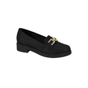 Sapato Beira Rio Mocassim Feminino Napa 4312.101 Preto