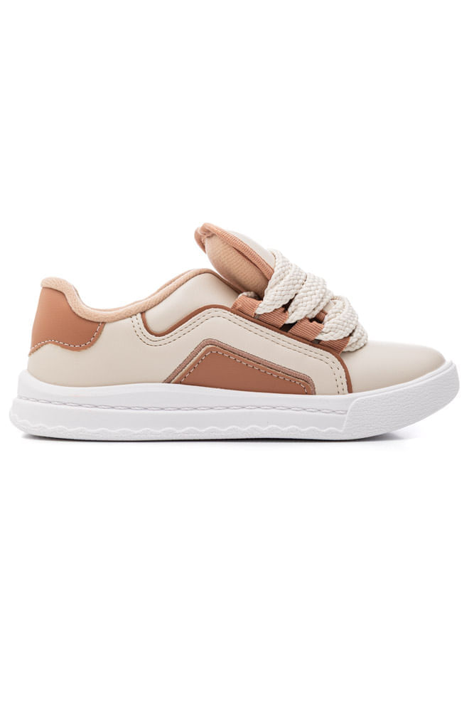 Tenis Molekinha 2575.114.9569 Off-White