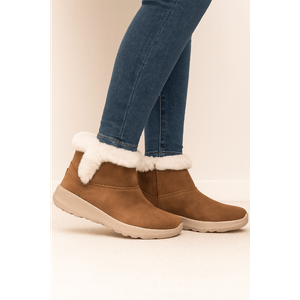 Bota Skechers On-The-Go Joy Feminino 144013-Csnt Marrom