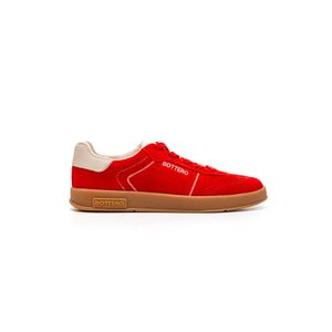 Tênis Bottero Em Camurça Feminino Sneakers 364903 Vermelho