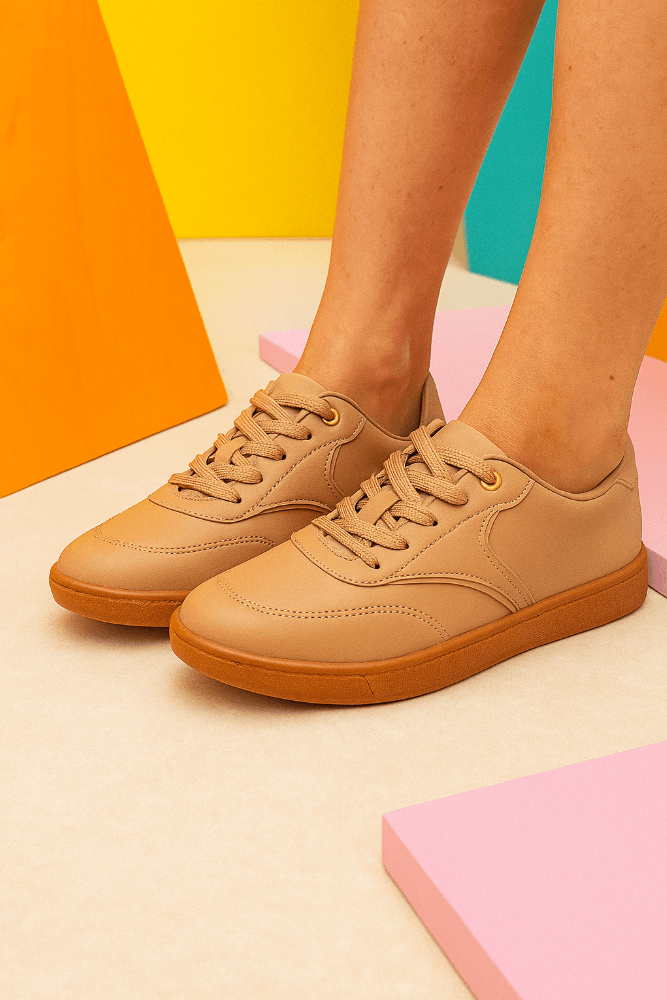 Tenis-Beira-Rio-Casual-Feminino-Napa-4313.102-Bege
