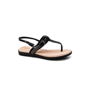Sandalia Rasteira Piccadilly 513009 Preto