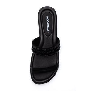 Tamanco Rasteira Piccadilly 590042-2 Preto