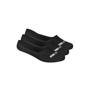 Kit Actvitta 3 Pares De Meias Sapatilha  Algodão Unissex - 4999.1 Preto