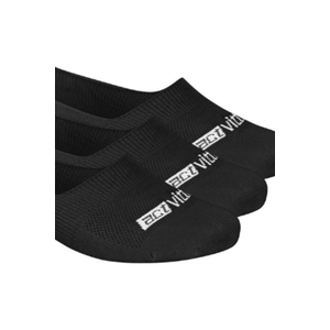 Kit Actvitta 3 Pares De Meias Sapatilha  Algodão Unissex - 4999.1 Preto