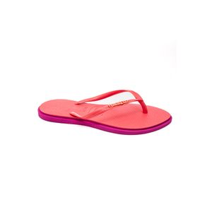 Chinelo Havaianas Slim Point Bordas Contrastantes Salmao