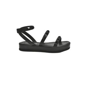 Sandália Via Marte Papete Feminina Spikes 118-001-01 Preto