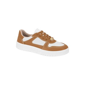 Tênis Moleca Casual Feminino  Cadarço 5791.110.7800 Caramelo