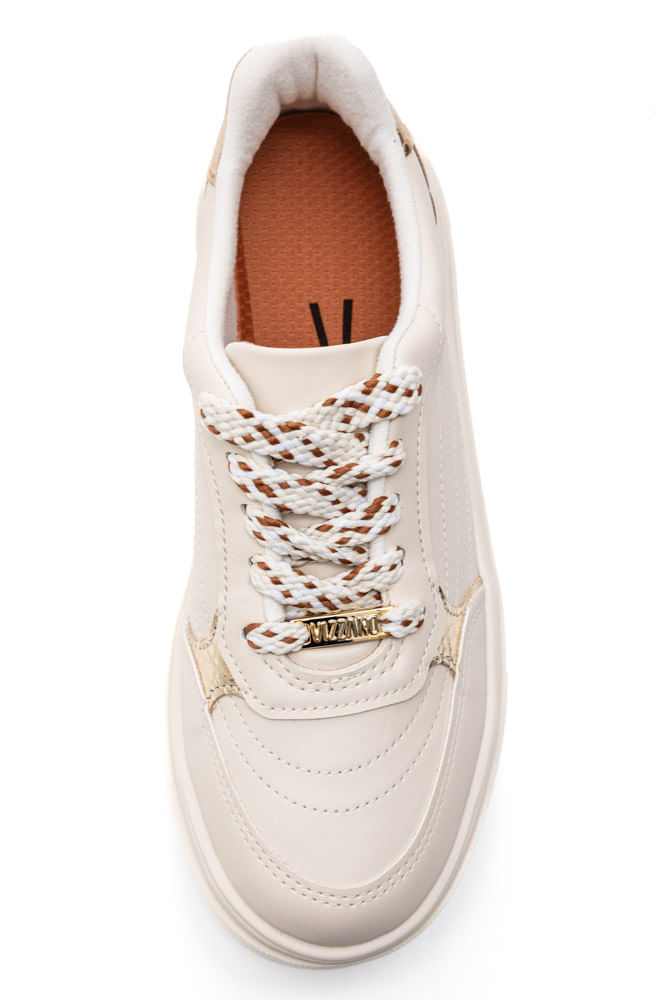 Tenis-Vizzano-Casual-Feminino-Tecido-1339.340-Off-White
