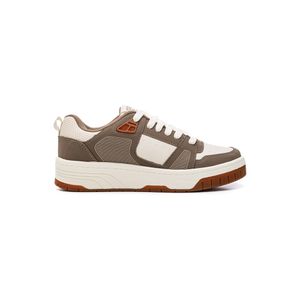 Tenis Mode On Casual Feminino 22740p-139 Bege