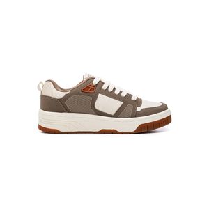 Tênis Mode On Casual Masculino 22740p-139 Bege