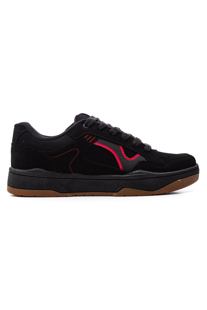 Tênis Mode On Casual Masculino Street Fusion 22750p-138 Preto