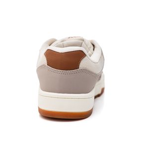 Tenis Mode On Casual Masculino 22750p-363 Bege
