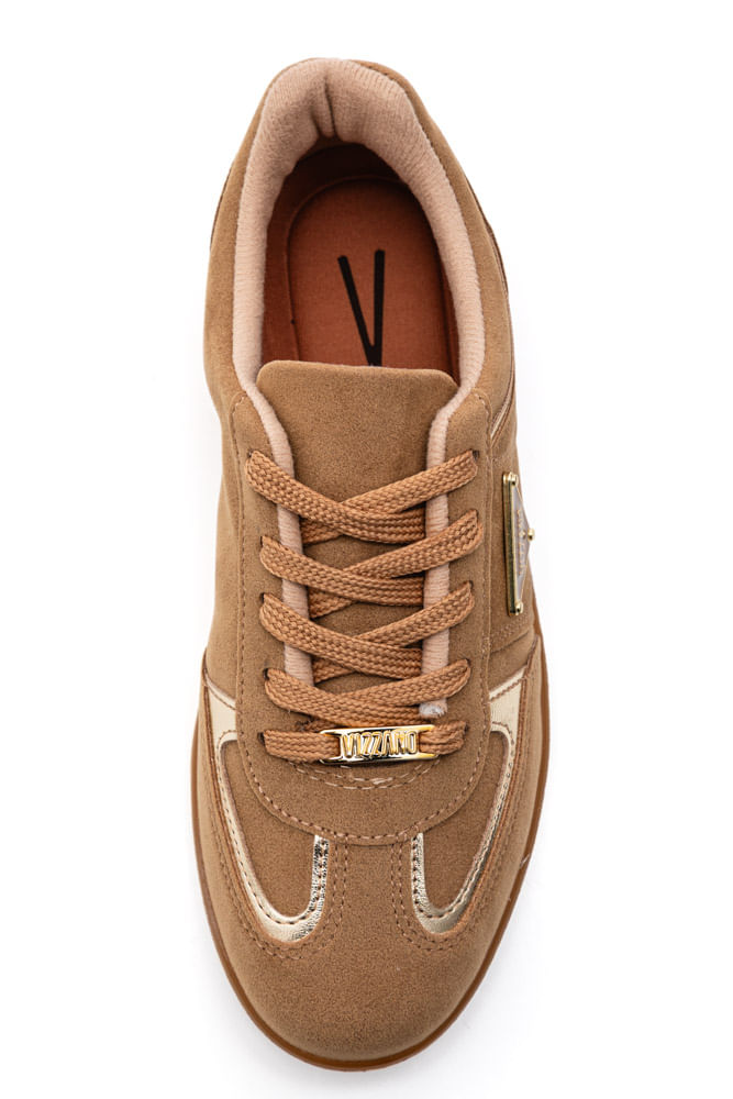 Vizzano Feminino Tenis Vizzano Caramelo CamurÃ§a Vizzano Tênis
