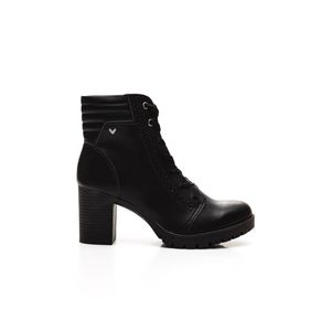 Bota Mississipi Coturno Feminino Cadarço Mi872 Preto