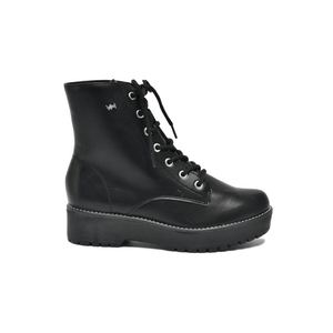 Bota Coturno Via Marte 004-001-01 Preto