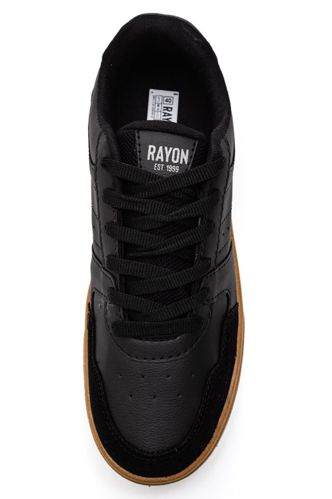 Tenis-Rayon-Casual-Masculino-Napa-R1711-Preto
