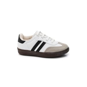 Tênis Billiboo Casual Infantil Unissex Cadarço Elástico Kr050 Branco