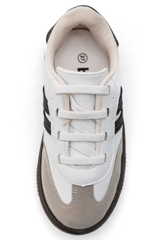 Tenis-Billiboo-Casual-Infantil-Unissex-Cadarco-Elastico-Kr050-Branco