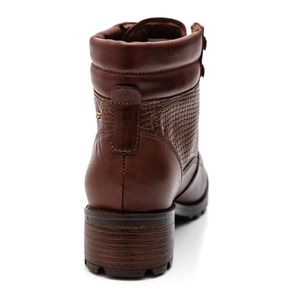 Bota Coturno Pegada 281418-02 Caramelo