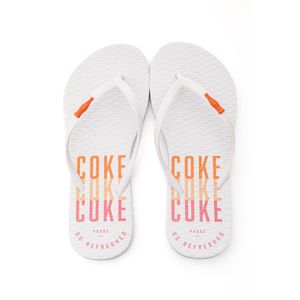 Chinelo Coca-Cola Cc4647 Branco