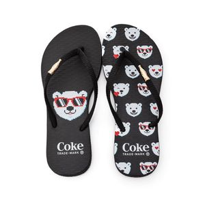 Chinelo Coca-Cola Cc4672 Preto