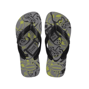 Chinelo Havaianas Kids Athletic 6570 Cinza