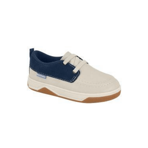 Sapato Molekinho Mocassim Infantil Menino Elástico 2623.119 Off-White