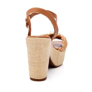 Sandalia Cha De Mel T5118-187 Caramelo