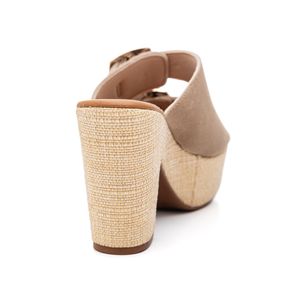 Tamanco Cha De Mel T5118-192 Caramelo