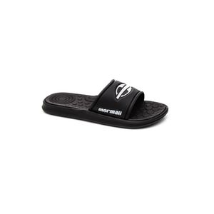 Chinelo Mormaii Quiver Pro Masculino Slide 11406-Bm400 Preto
