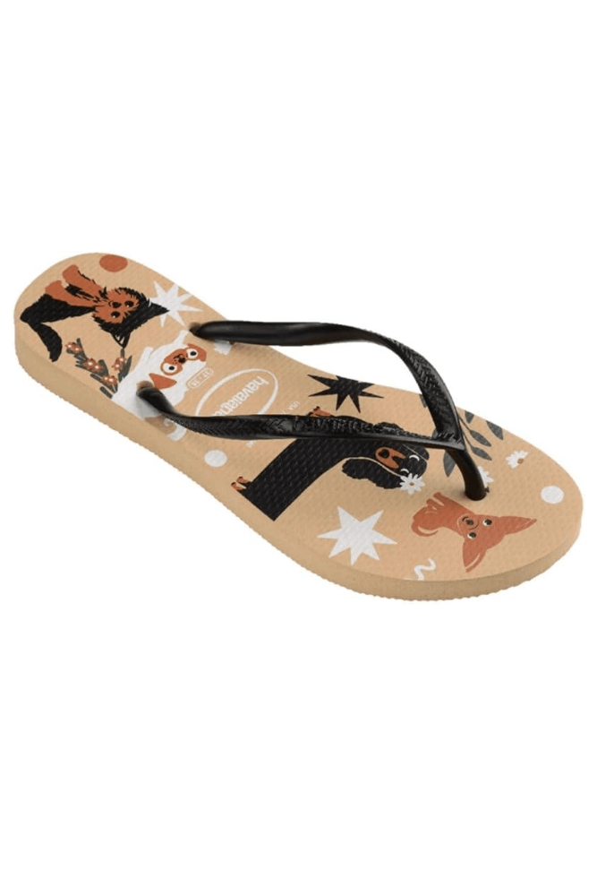 Chinelo-De-Dedo-Havaianas-Slim-Pets-Fc-Bege