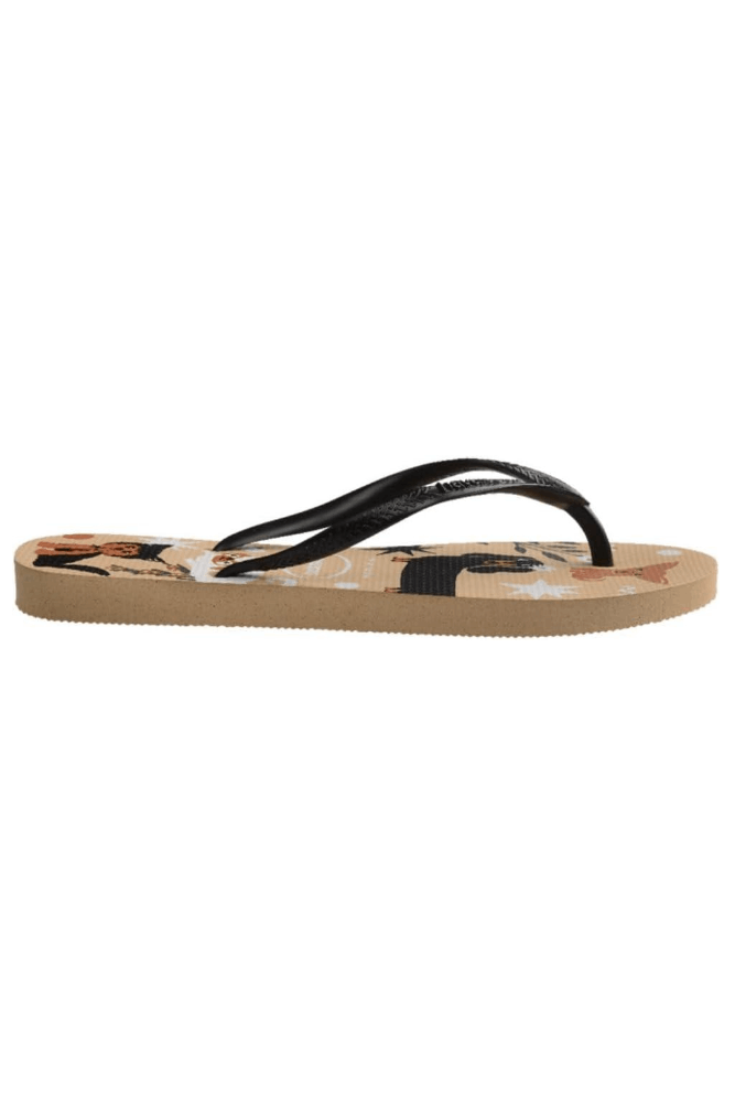 Chinelo-De-Dedo-Havaianas-Slim-Pets-Fc-Bege