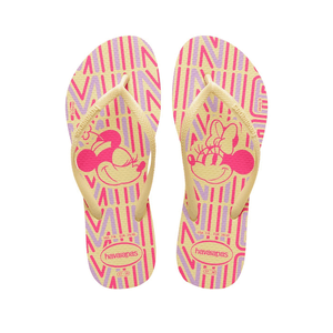 Chinelo Havaianas Slim Disney  9256 Bege