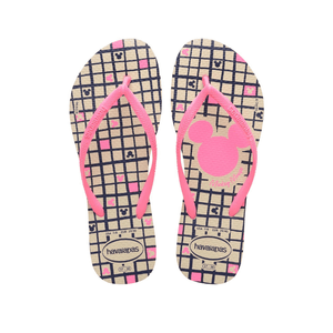 Chinelo Havaianas Slim Disney Bege