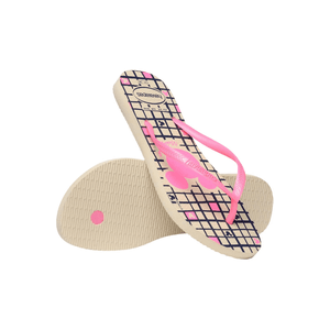Chinelo Havaianas Slim Disney Bege