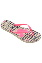 Chinelo-Havaianas-Slim-Disney-Bege