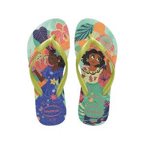 Chinelo Havaianas Kids Slim 9307 Verde
