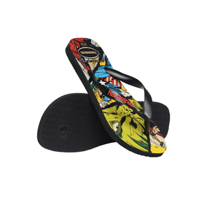 Chinelo Havaianas Top Marvel 2563 Preto