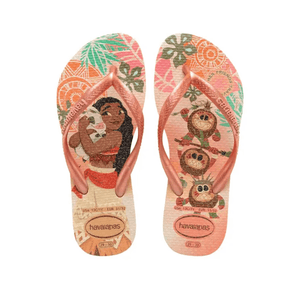 Chinelo Havaianas Kids Slim Princess Infantil Rosa
