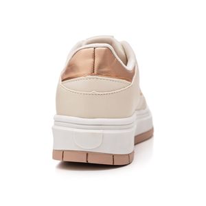 Tênis Chá De Mel Casual Feminino Rn9101 Off-White